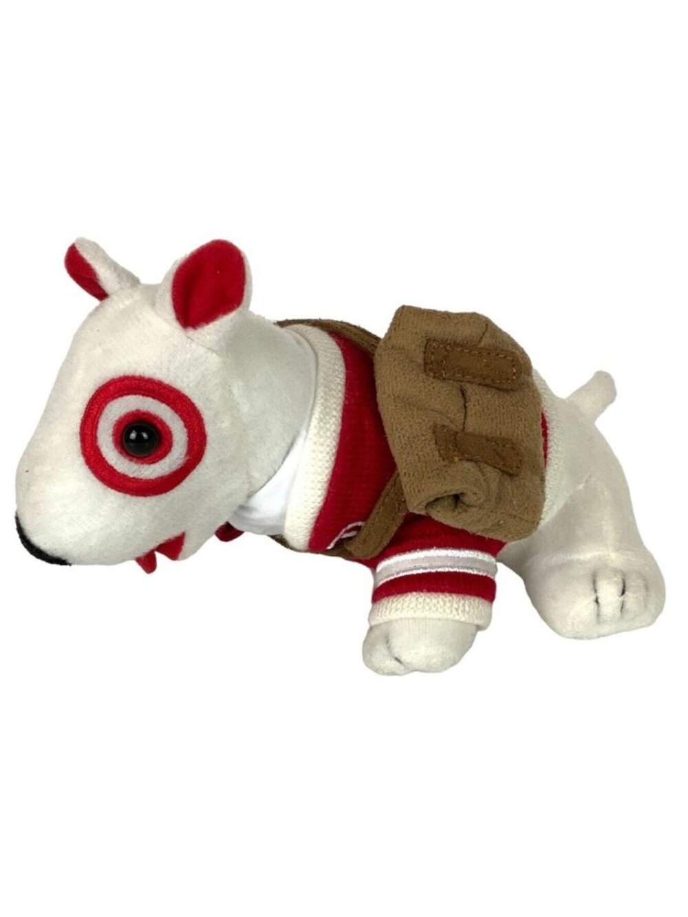 Target Bullseye Dog Plush Mascot with Messenger Bag 2018 Careers